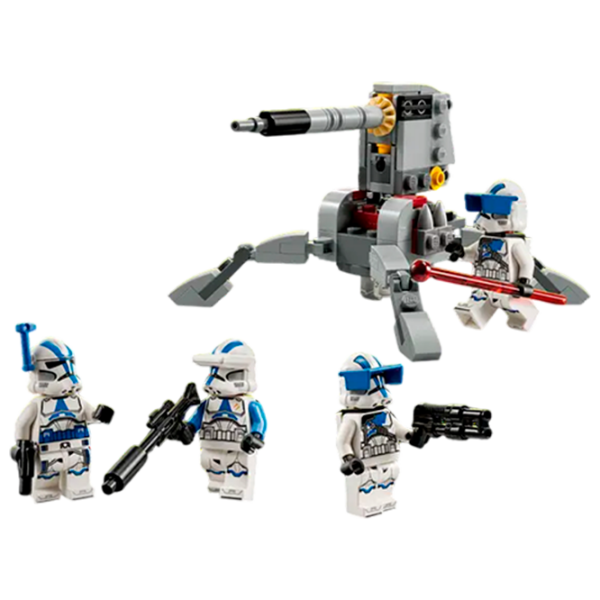 Constructor LEGO 501st Clone Troopers Battle Pack Multicolor Numărul de piese 102 , 6+ photo 3