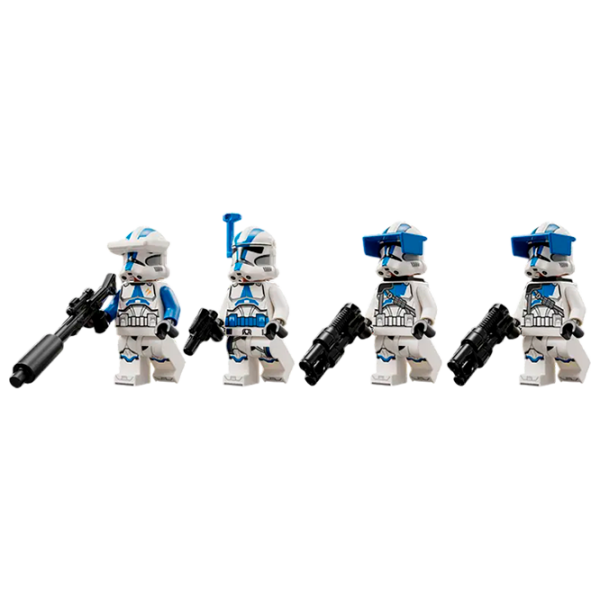 Constructor LEGO 501st Clone Troopers Battle Pack Multicolor Numărul de piese 102 , 6+ photo 4