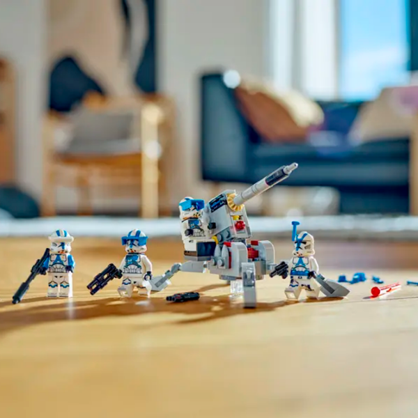 Constructor LEGO 501st Clone Troopers Battle Pack Multicolor Numărul de piese 102 , 6+ photo 6