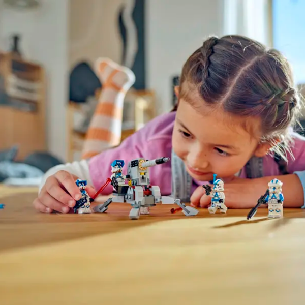 Constructor LEGO 501st Clone Troopers Battle Pack Multicolor Numărul de piese 102 , 6+ photo 7