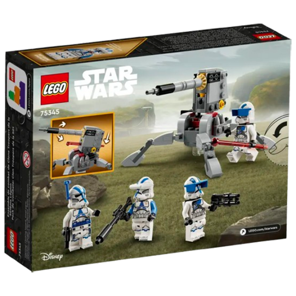 Constructor LEGO 501st Clone Troopers Battle Pack Multicolor Numărul de piese 102 , 6+ photo 8