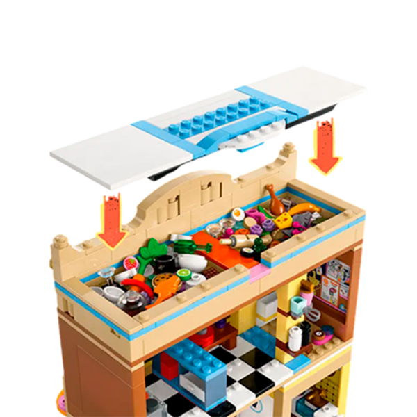 Constructor LEGO Restaurant and Cooking School Multicolor Numărul de piese 896, 8+ photo 3
