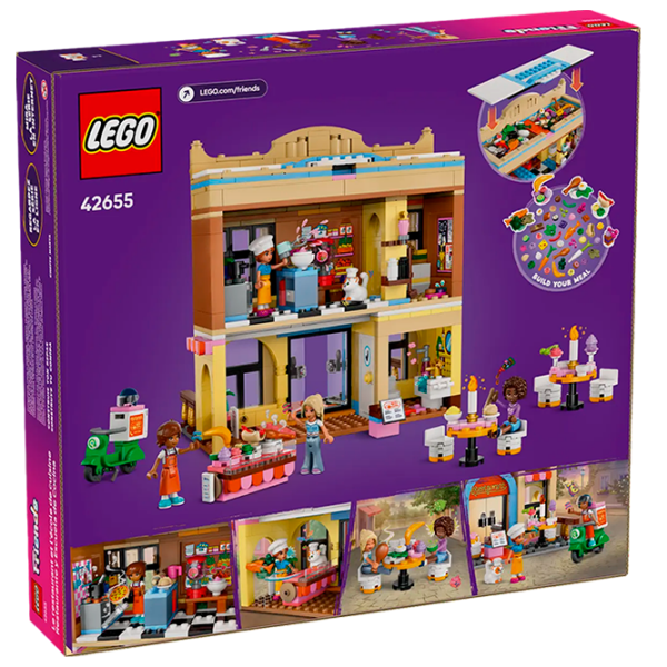 Constructor LEGO Restaurant and Cooking School Multicolor Numărul de piese 896, 8+ photo 8