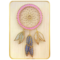 Креативный набор HiStone String Art Ловец снов DHACE28040 Разноцветный Для девочек, 6+