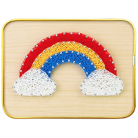 Креативный набор HiStone String Art Curcubeu 28020 Разноцветный Для девочек, 6+