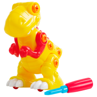 Конструктор PlayGo Build a Dino-T-Rex Желтый Количество деталей 5, 3+