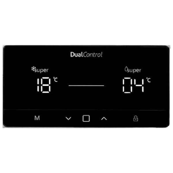 Frigider SHARP SJ-NFA35IHDBD-EU Black 322l / No Frost, 166l / No Frost, D photo 2
