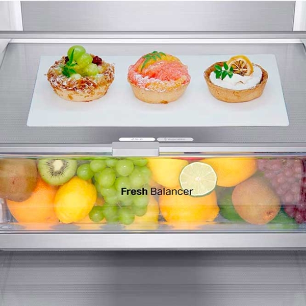 Frigider LG GBV7280DEV Black 277l / No Frost, 110l / No Frost, D photo 3