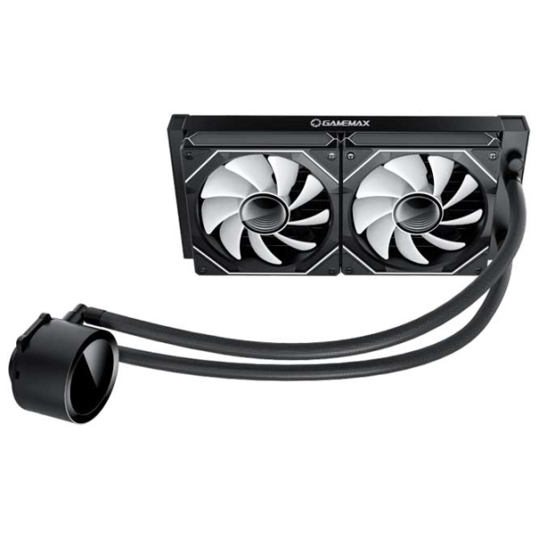 Жидкостное охлаждение Gamemax IceBurg 240 Digital Черный  photo 4