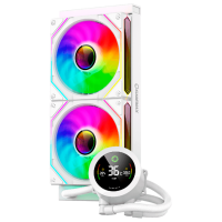 Жидкостное охлаждение Gamemax IceBurg 240 Digital Белый 