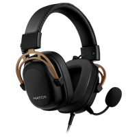 Căști Hator Hypergang 2 Gold Cu fir / Gaming / Over the ear