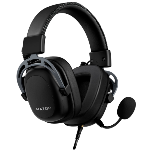 Căști Hator Hypergang 2 USB 7.1 Titanium Cu fir / Gaming / Over the ear photo 1