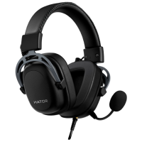 Căști Hator Hypergang 2 USB 7.1 Titanium Cu fir / Gaming / Over the ear