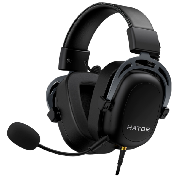 Căști Hator Hypergang 2 USB 7.1 Titanium Cu fir / Gaming / Over the ear photo 2