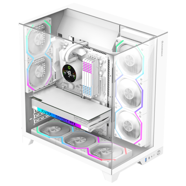 Корпус Gamemax Infinity Pro Белый ITX photo 4