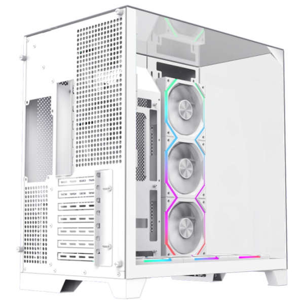 Корпус Gamemax Infinity Pro Белый ITX photo 5