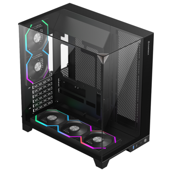 Корпус Gamemax Infinity Pro Черный ITX photo 3