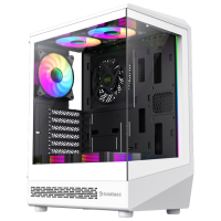 Корпус Gamemax Vista COC AW Белый ITX