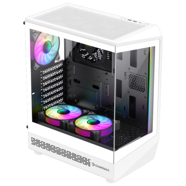 Корпус Gamemax Vista COC AW Белый ITX photo 5