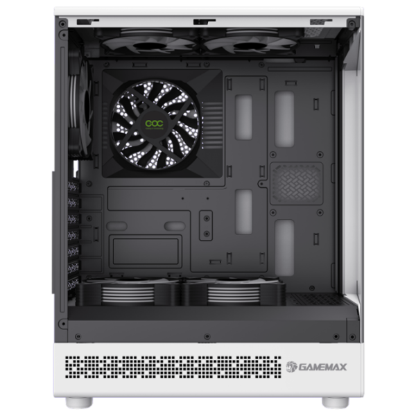 Корпус Gamemax Vista COC AW Белый ITX photo 7