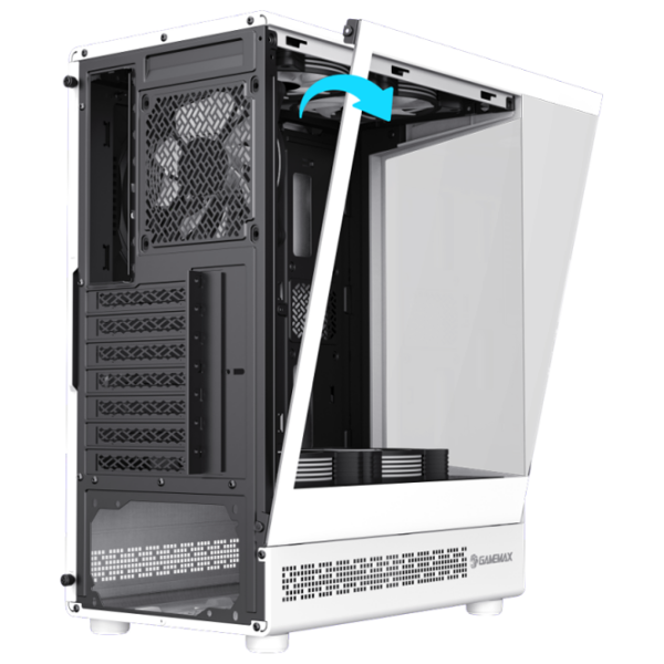 Корпус Gamemax Vista COC AW Белый ITX photo 9