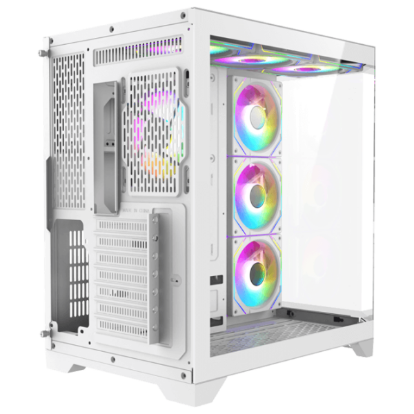 Carcasă Gamemax HYPE-A White ITX photo 7
