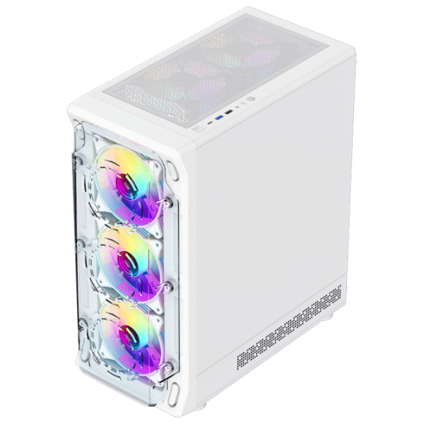 Корпус Gamemax Starlight 2 AB Белый micro ATX photo 5