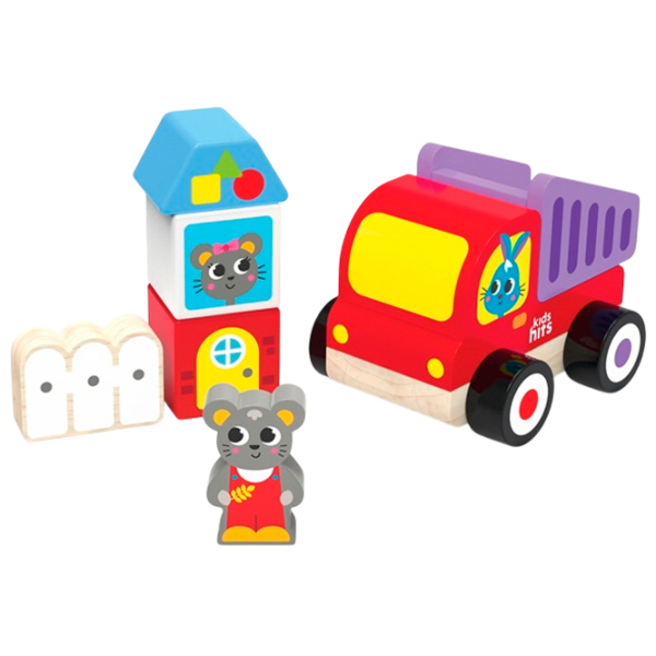 Конструктор Kids Hits Dump Truck Разноцветный Количество деталей 6, 2+ photo 2