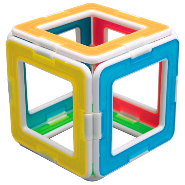 Конструктор Magformers XL Neon Разноцветный Количество деталей 14, 3+ photo 1