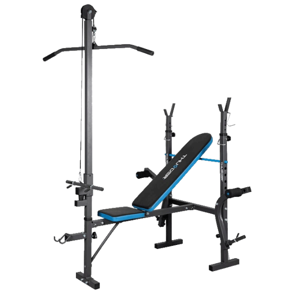 Bancă fitness Thunder VIGOR-C Black Antrenamente de forță photo 1