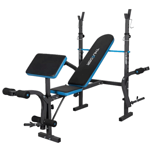 Bancă fitness Thunder VIGOR-B Black Antrenamente de forță photo 1
