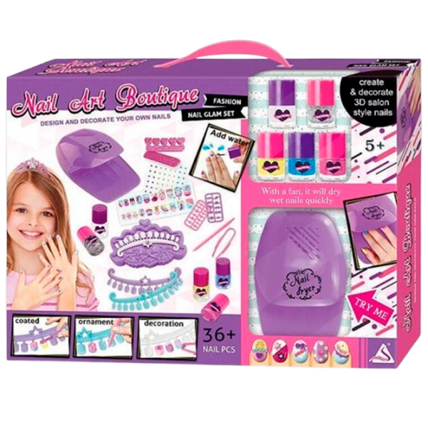 Set cosmetica ICOM Beauty and style CC052162 8601806090169 Multicolor Pentru fetițe, 5+ photo 1