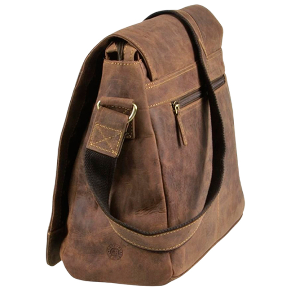 Geantă de umăr Greenburry Messenger Vintage Auriu
Brown  photo 3