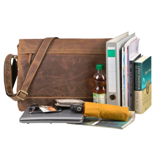 Geantă de umăr Greenburry Messenger Vintage Auriu
Brown  photo 4