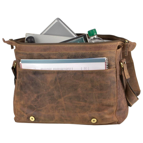 Geantă de umăr Greenburry Messenger Vintage Auriu
Brown  photo 7