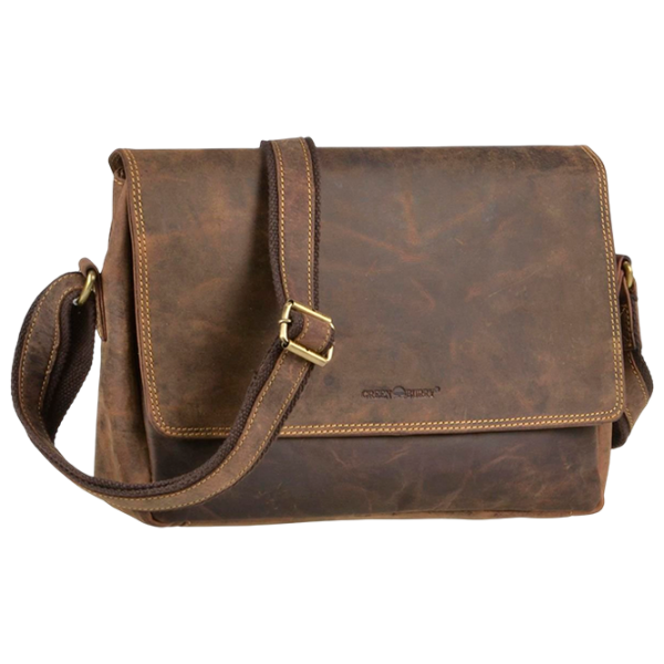 Сумка плечевая Greenburry Messenger Vintage Золотoй
Коричневый  photo 1