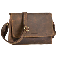 Сумка плечевая Greenburry Messenger Vintage Золотoй
Коричневый 