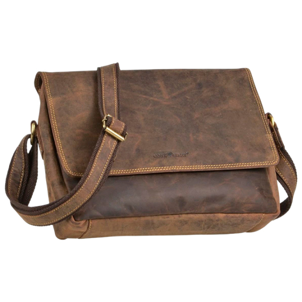 Сумка плечевая Greenburry Messenger Vintage Золотoй
Коричневый  photo 3