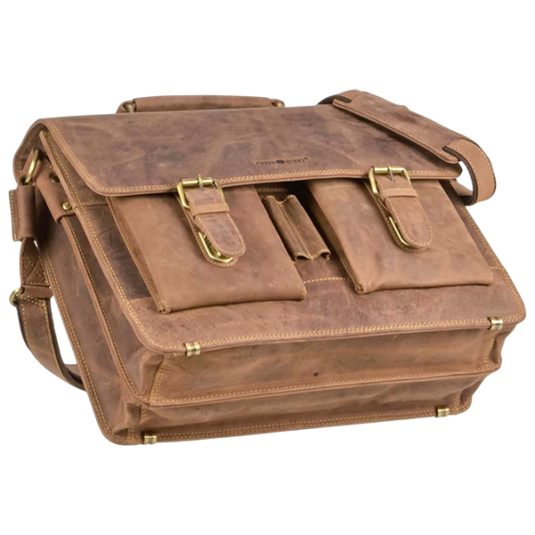 Geantă de mână Greenburry Vintage 15.4" Auriu
Brown  photo 5