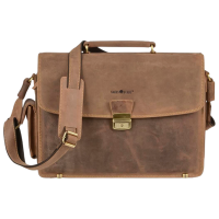 Портфель Greenburry Vintage 15.4" Золотoй
Коричневый 