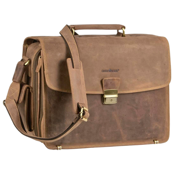 Geantă de mână Greenburry Vintage 15.4" Auriu
Brown  photo 3