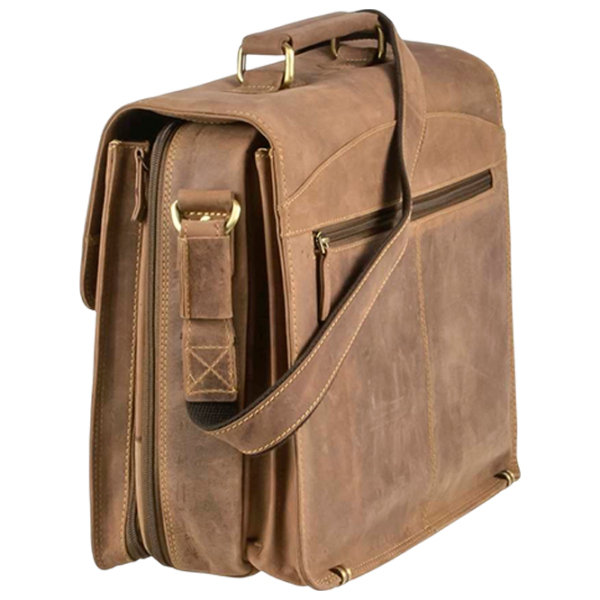 Geantă de mână Greenburry Vintage 15.4" Auriu
Brown  photo 5