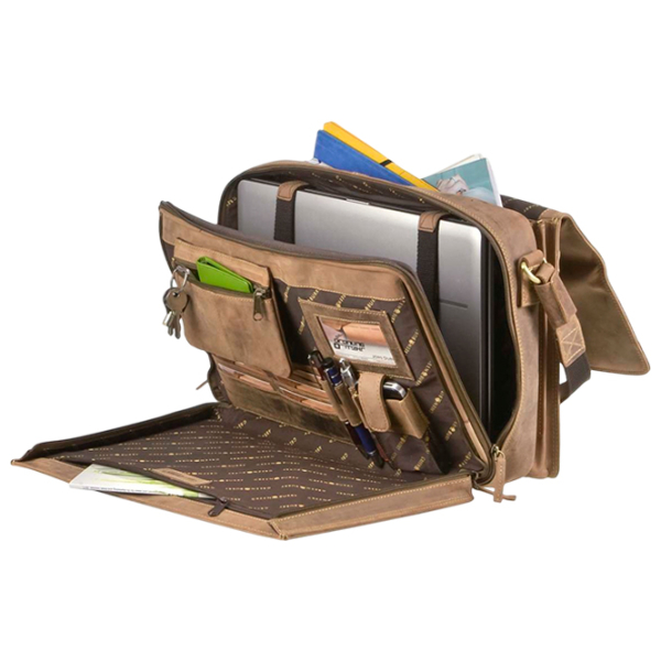Geantă de mână Greenburry Vintage 15.4" Auriu
Brown  photo 6