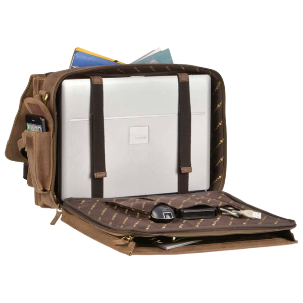 Geantă de mână Greenburry Vintage 15.4" Auriu
Brown  photo 7