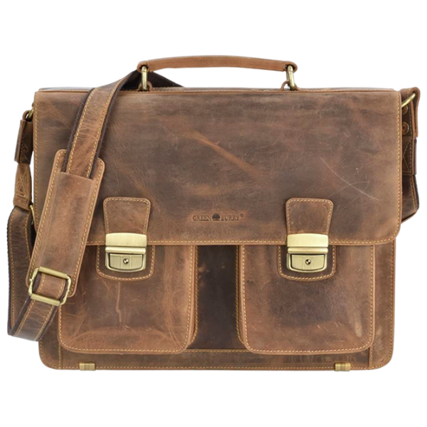 Портфель Greenburry Vintage Золотoй
Коричневый  photo 1