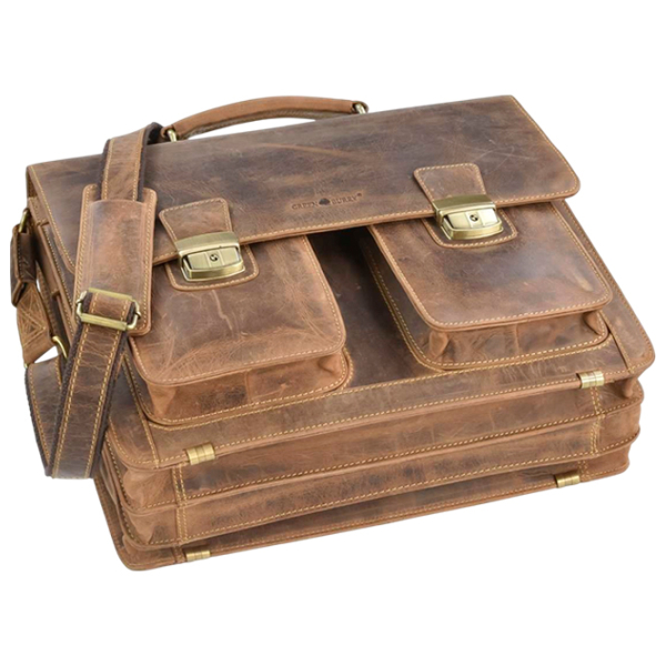 Портфель Greenburry Vintage Золотoй
Коричневый  photo 5