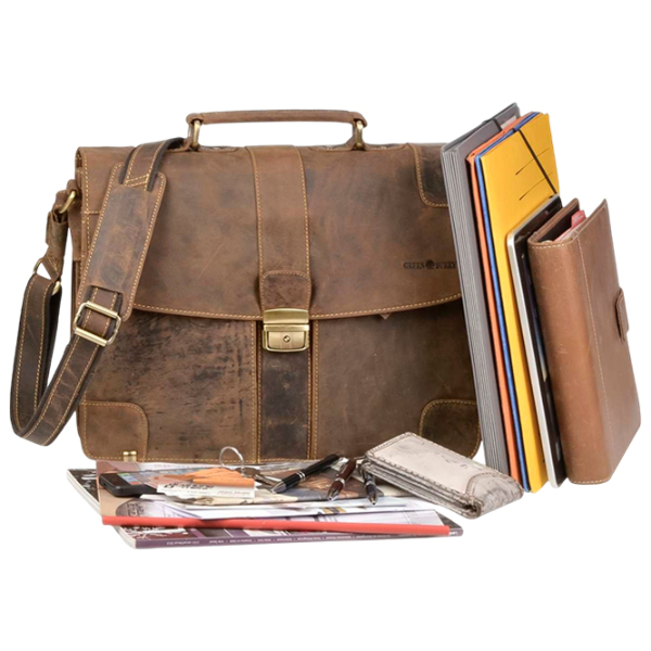 Портфель Greenburry Vintage Золотoй
Коричневый  photo 2