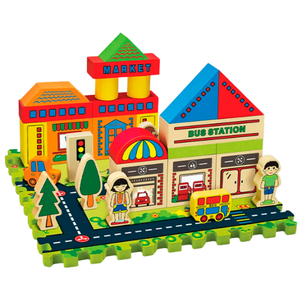Constructor ChiToys 06486 Multicolor Numărul de piese 62, 3+ photo 1