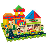 Constructor ChiToys 06486 Multicolor Numărul de piese 62, 3+