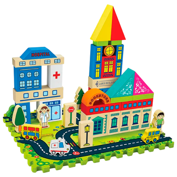 Constructor ChiToys 06493 Multicolor Numărul de piese 83, 3+ photo 1